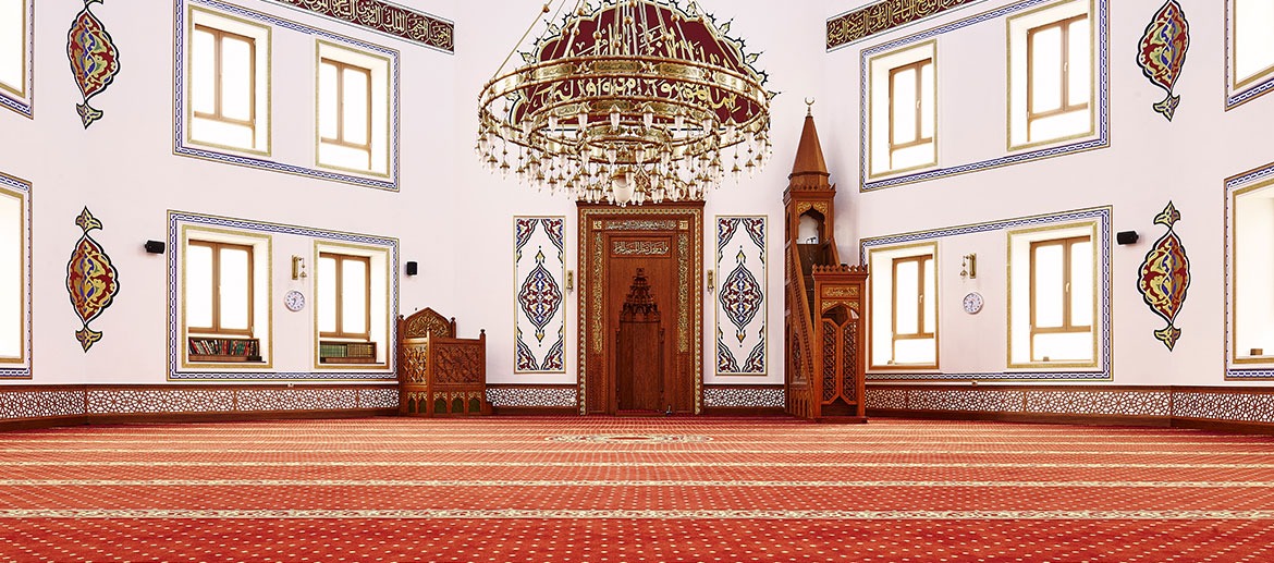 akrilik cami halısı üst